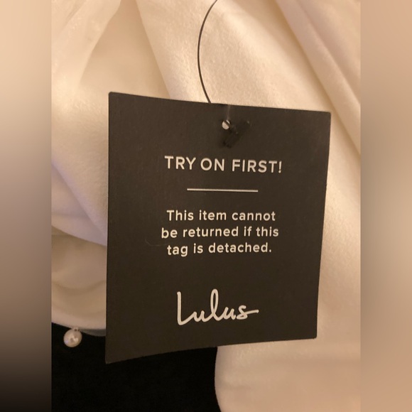 White Mesh Pearl Jumpsuit - Picture 14 of 16